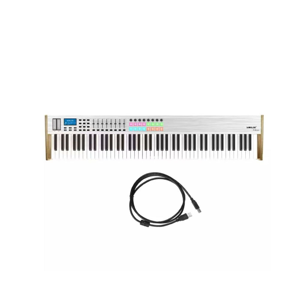 Worlde Pro 88key Midi Keyboard Controller 88 Keys — product photo 5 of 6