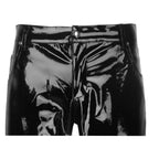 Hot Sales Motorbike Men Sexy Black Wet Look — product photo 4 of 5