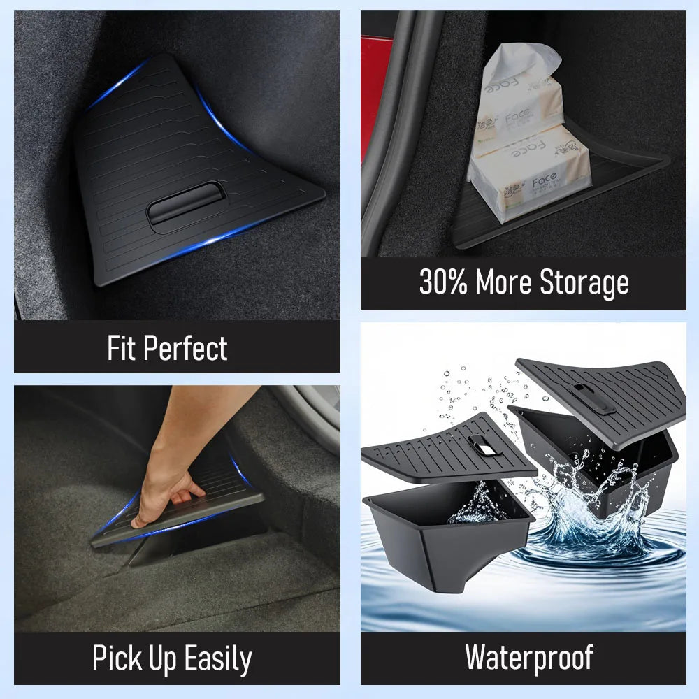 Rear Trunk Storage Bins for Tesla Model 3 — product photo 5 of 6