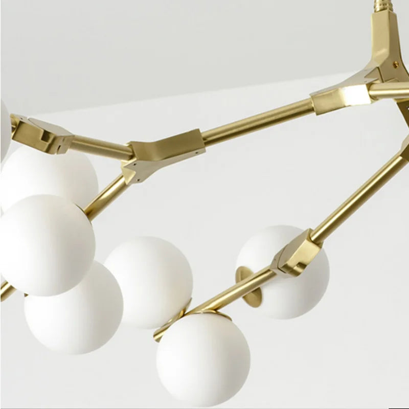Nordic LED Chandelier 24 Heads Glass Pendant Light — product photo 3 of 6