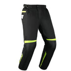Men's Warm Moto Pants Black Green Oxford Cotton — product photo 2 of 6