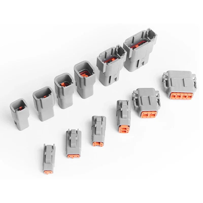 1/5set Deutsch DT Connector 2/3/4/6/8/12 Pin Waterproof Electrical — product photo 3 of 6