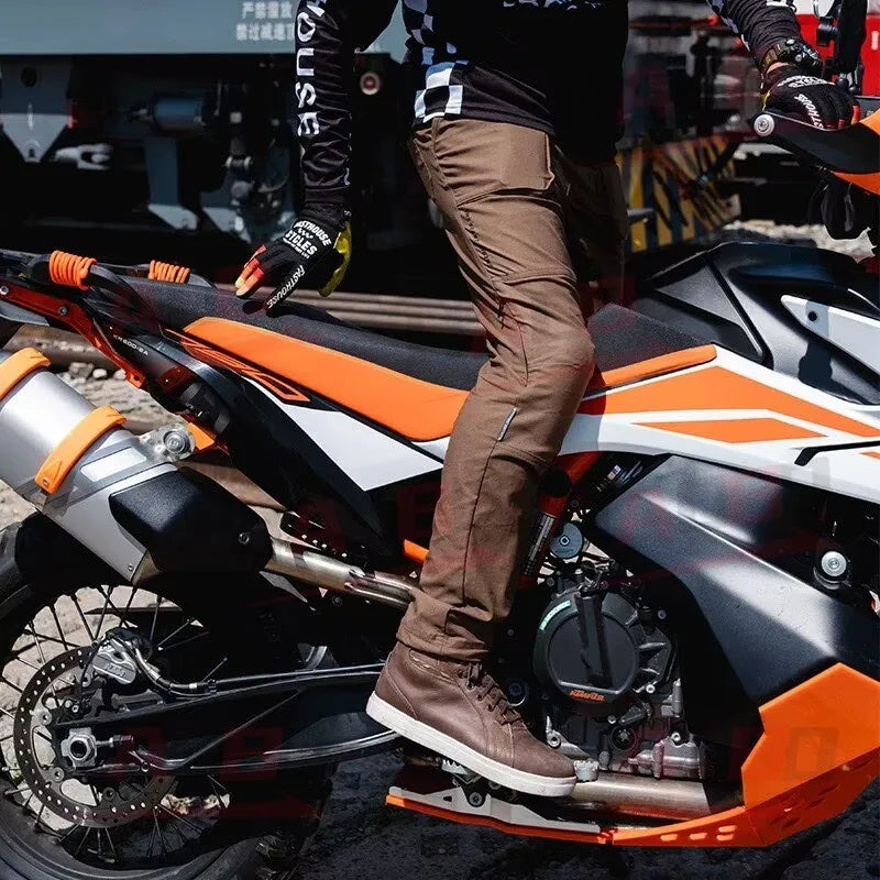 Men Women Summer Motorcycle Pants Anti Drop Wear- — product photo 2 of 6