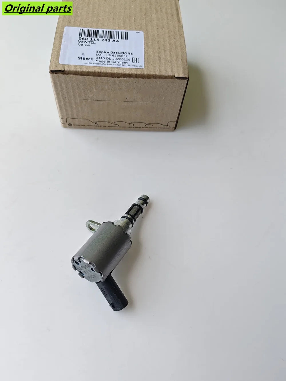 Genuine OEM Control Valve 06K115243AA 06K115243T 06K115243Q 06K115243F — product photo 2 of 5