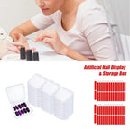 E8BD Artificial Nails Organiser Storage Box With Adhesive — product photo 3 of 6