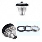 Stainless Steel Basin Overflow Drain Connector For Mop — product photo 4 of 4