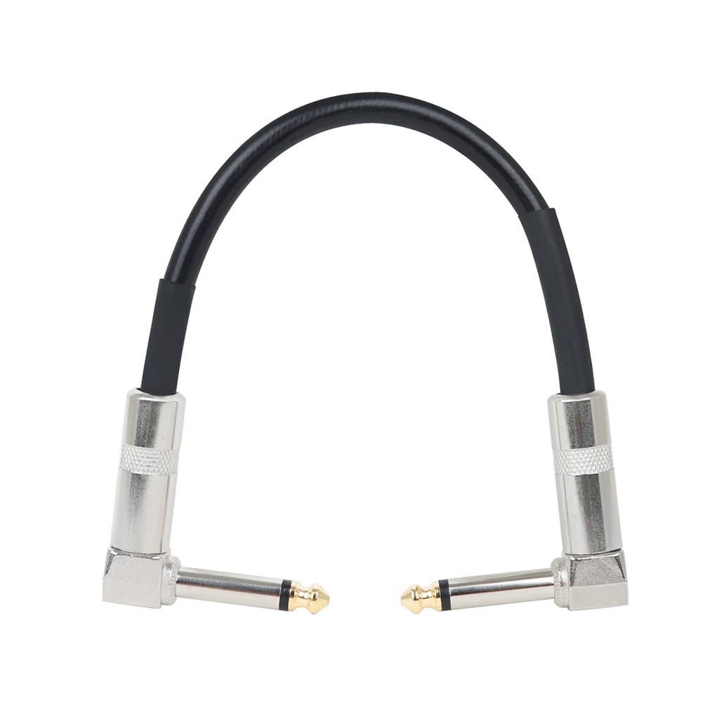 Guitar Patch Pedal Cable 6.35mm Right Angle Plug — product photo 2 of 6
