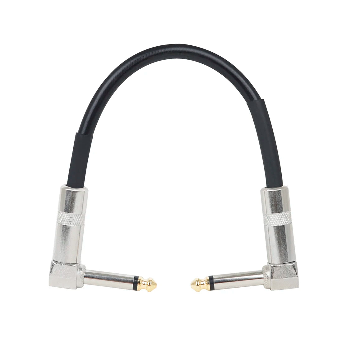 Guitar Patch Pedal Cable 6.35mm Right Angle Plug — product photo 2 of 6