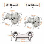 1.5" 2 inch 316 Stainless Steel Marine Boat — product photo 6 of 6