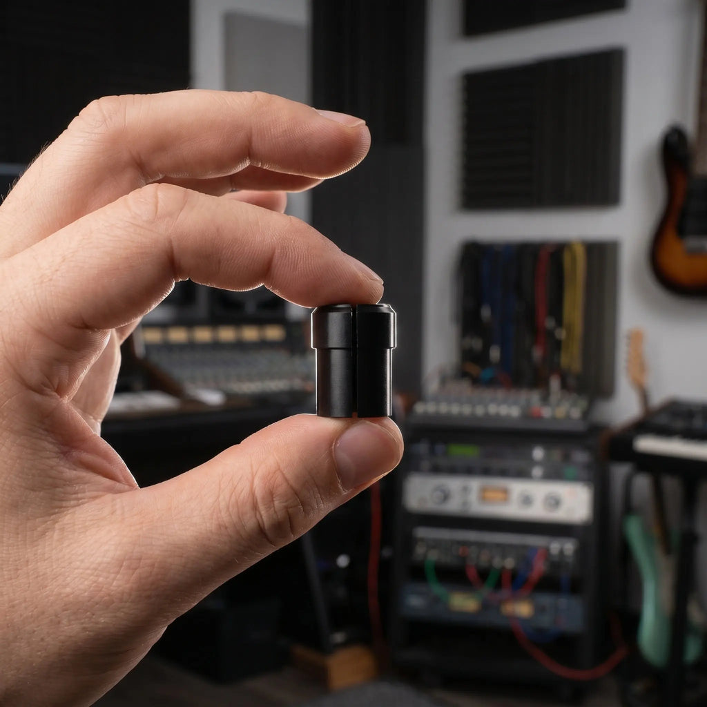 10Pcs Universal Mic Stand Bushing Black Plastic Split — main product photo