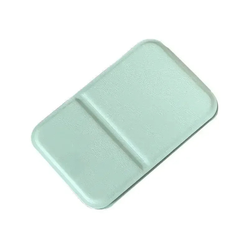 Solid Color PU Leather Portable Foldable Makeup Mirror — product photo 2 of 6