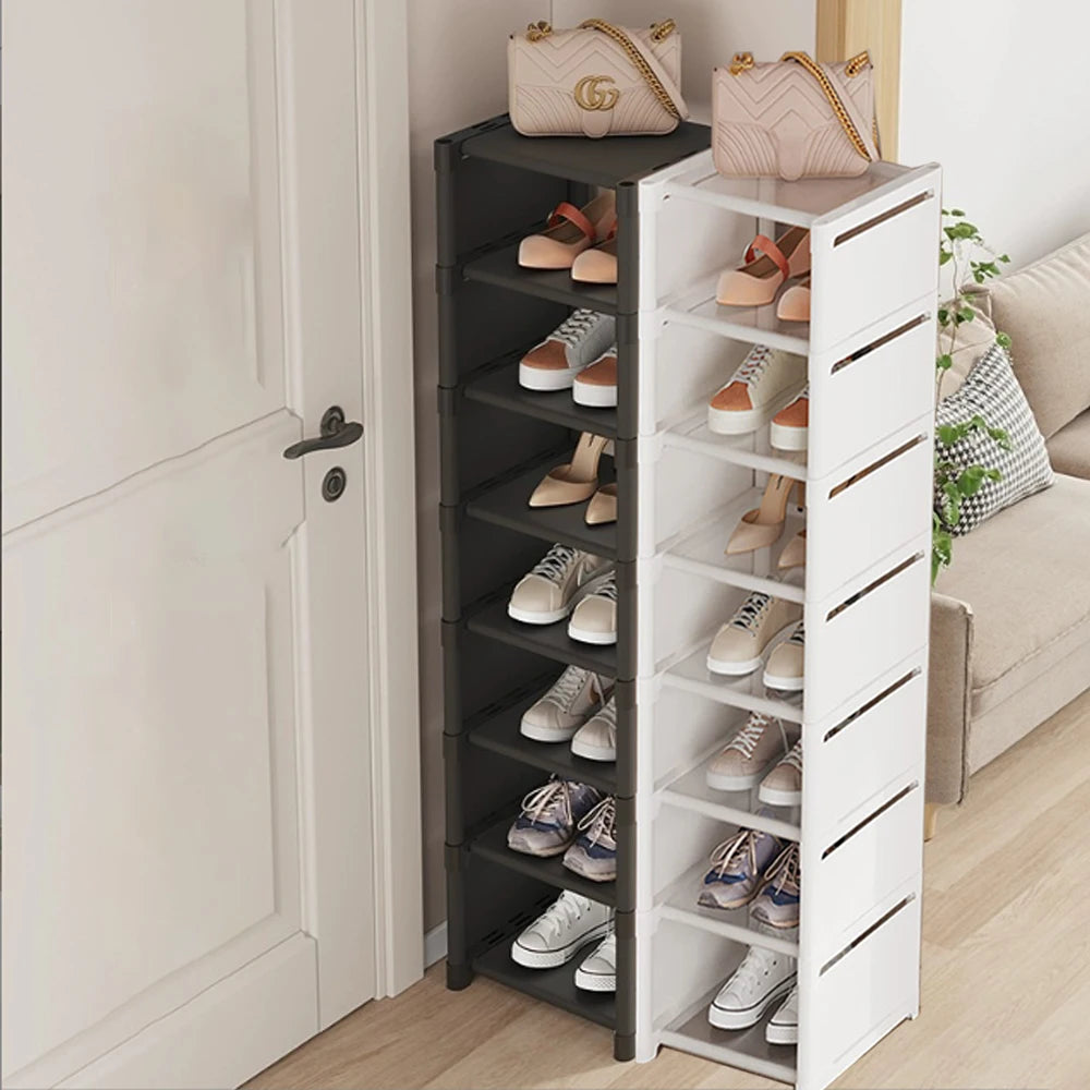 Stackable Shoe Rack Organizer Non-Woven Fabric Space Saving — main product photo
