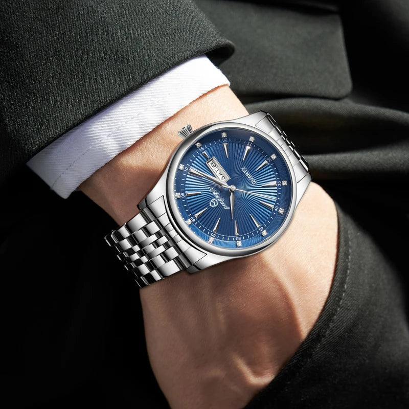 PENGAGAR Luxury Watch for Man Elegant Date Week — product photo 3 of 6