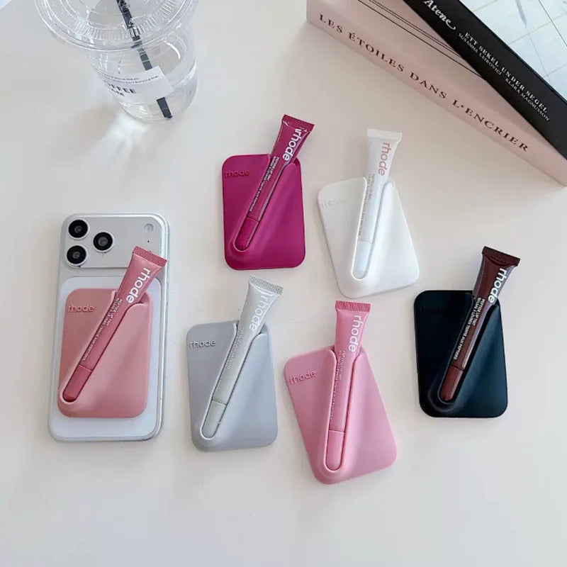 Hot‑Trend Magnetic Rhode Lipstick Holder w/ Ribbon Box — main product photo
