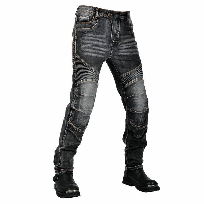 Men Motorcycle Pants Larger Area Aramid Motorcycle Jeans — product photo 2 of 5