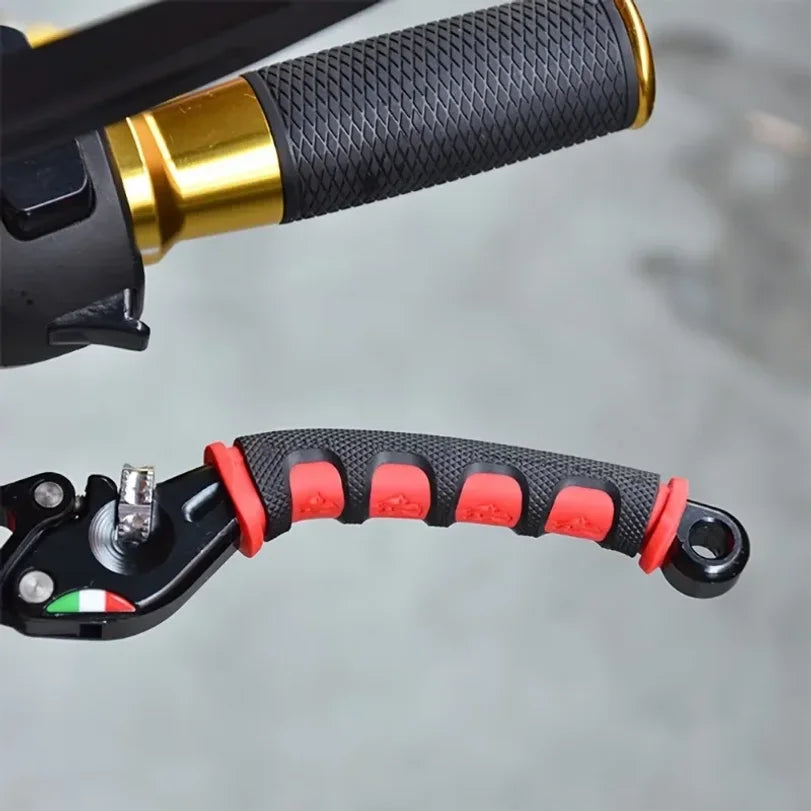 2pcs/set Anti-Slip Bicycle Grips Durable Brake Handle Silicone — product photo 2 of 6