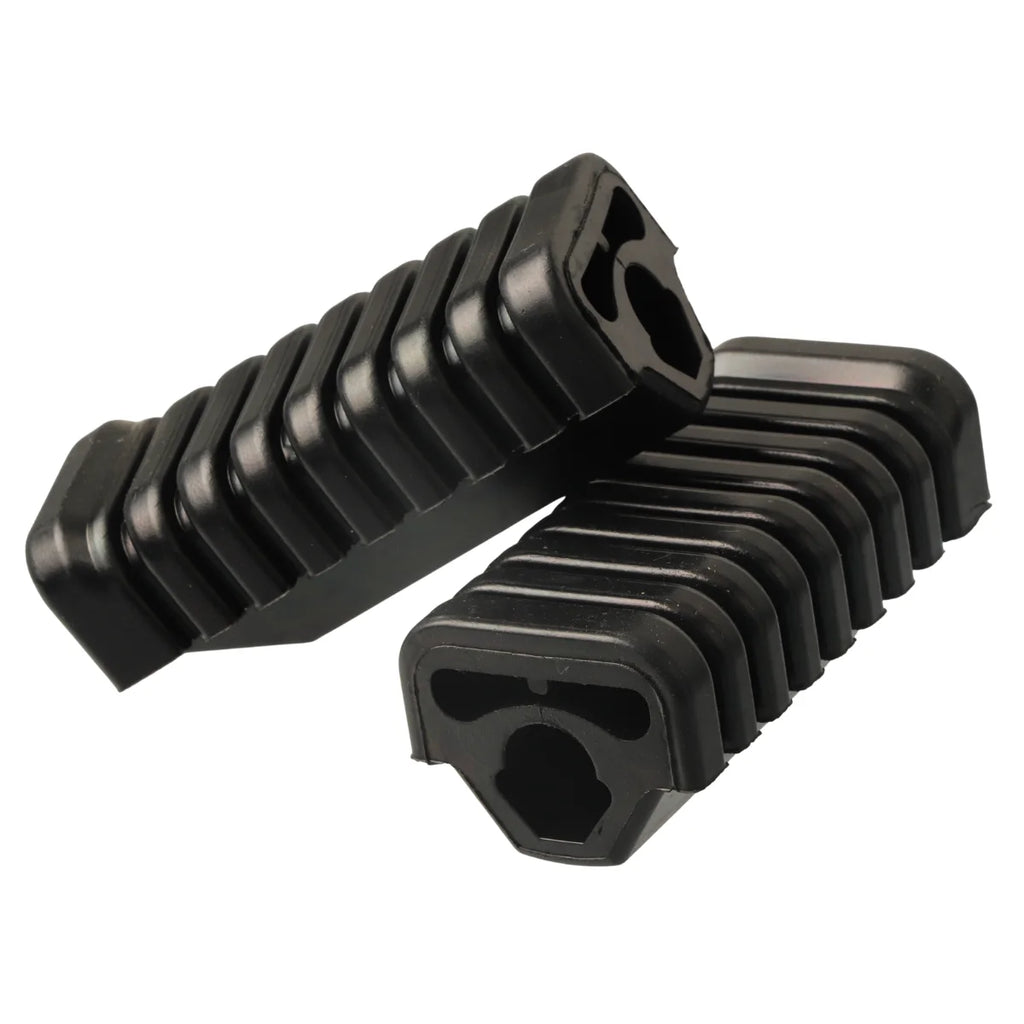 1 Pair Motorcycle Anti-Slip Foot Peg Rubber Covers — product photo 2 of 6