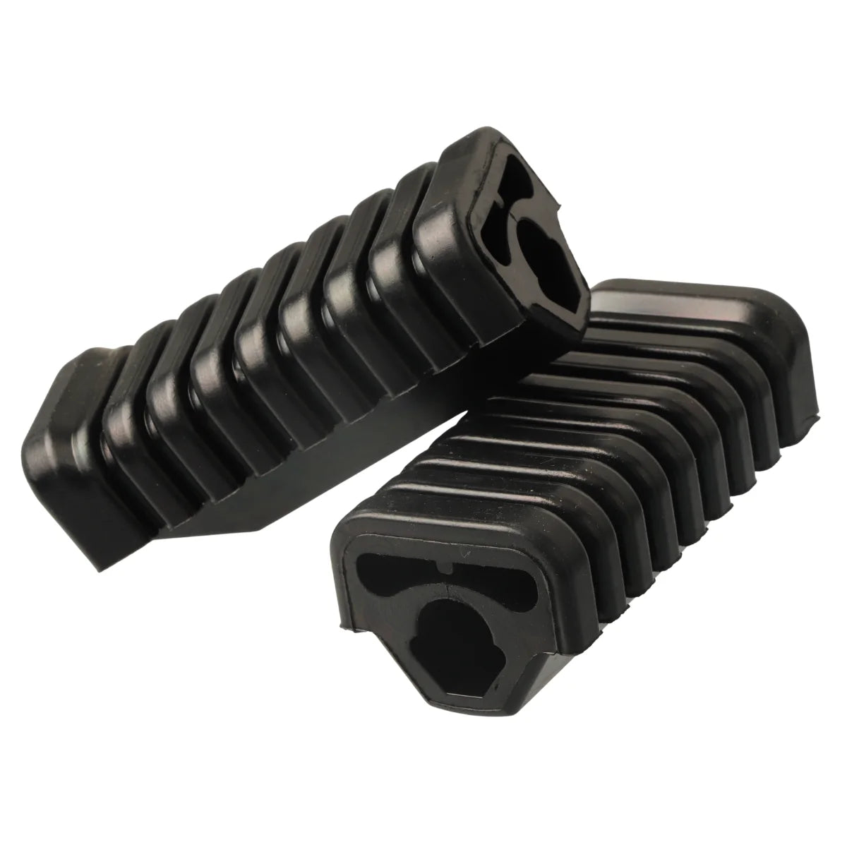 1 Pair Motorcycle Anti-Slip Foot Peg Rubber Covers — product photo 2 of 6