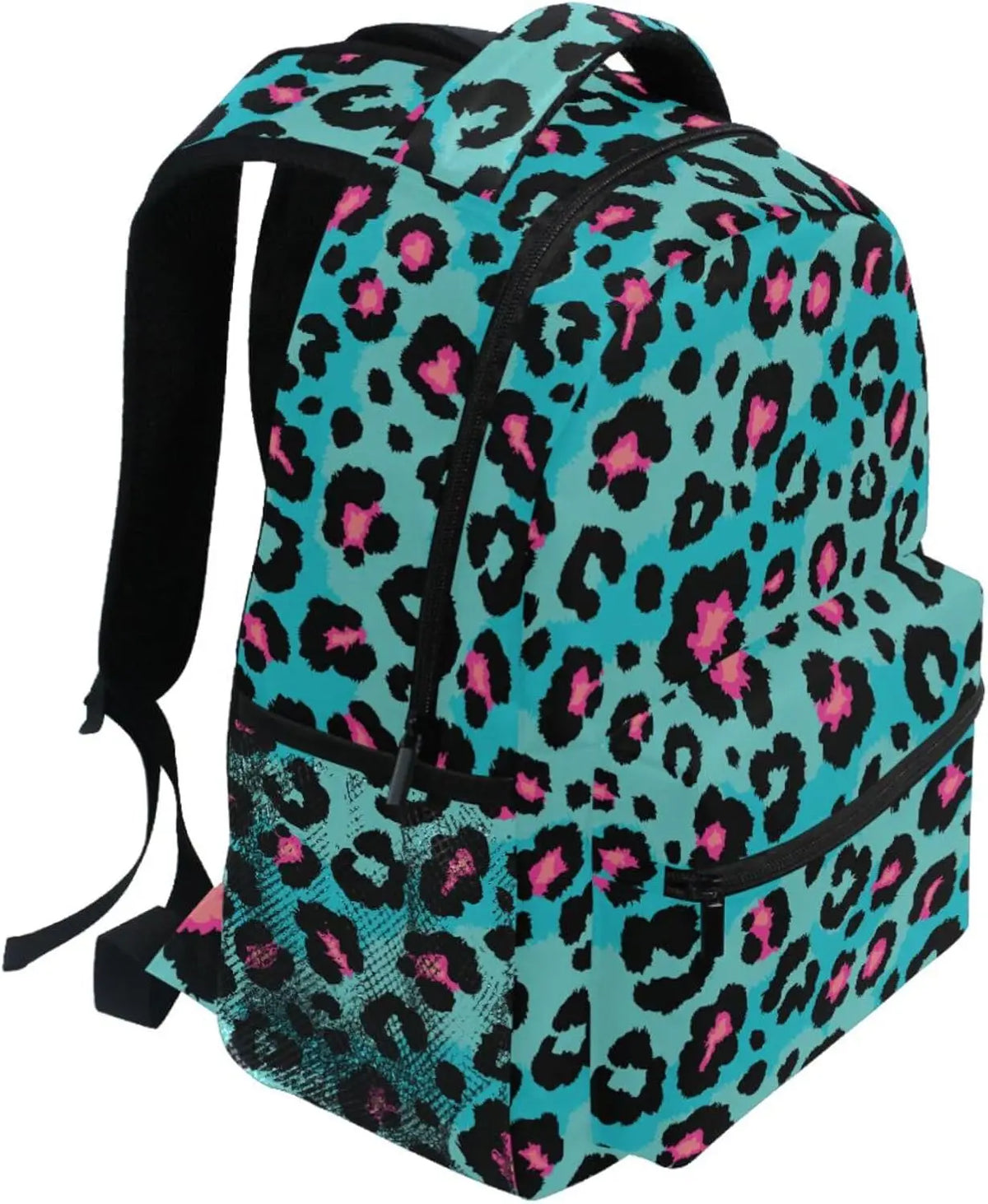 School Start! Blue Leopard Print Backpack — product photo 6 of 6