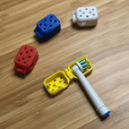 1/4pcs Toothbrush Head Covers Portable Travel Use — product photo 5 of 5
