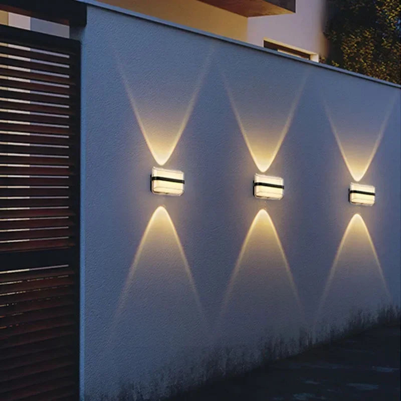 Waterproof Outdoor Wall Lamp IP65 Circular Indoor and — product photo 6 of 6