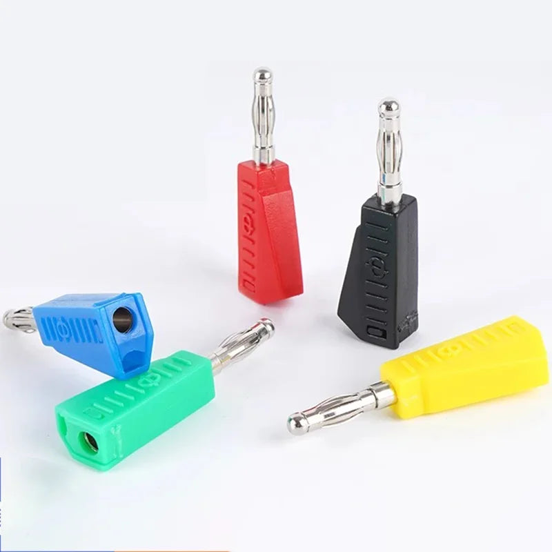 10pcs 4MM Stackable Banana Plug Copper Nickel Plated — product photo 3 of 6