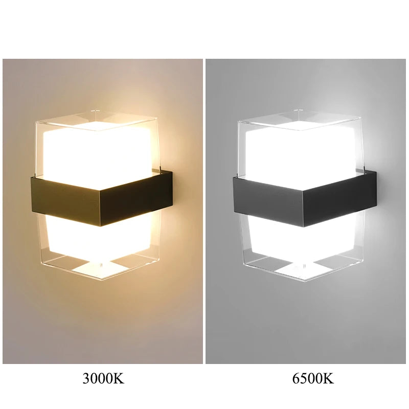 Outdoor Wall Lamp Waterproof LED Wall Lights AC85-265V — product photo 4 of 6