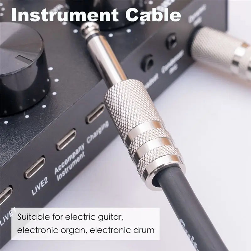 ABXI Guitar Instrument Cable Electric Guitar Cord 6.35mm — product photo 2 of 6
