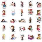 50Pcs Cartoon Gravity Falls Stickers Cute Anime Toys