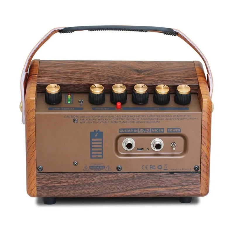 Portable Guitar Amp Active Multifunction 5.5Inch Speaker Stringed — product photo 4 of 6