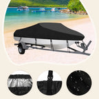 Universal Fit Yacht Boat Cover Waterproof Oxford Material — product photo 5 of 6