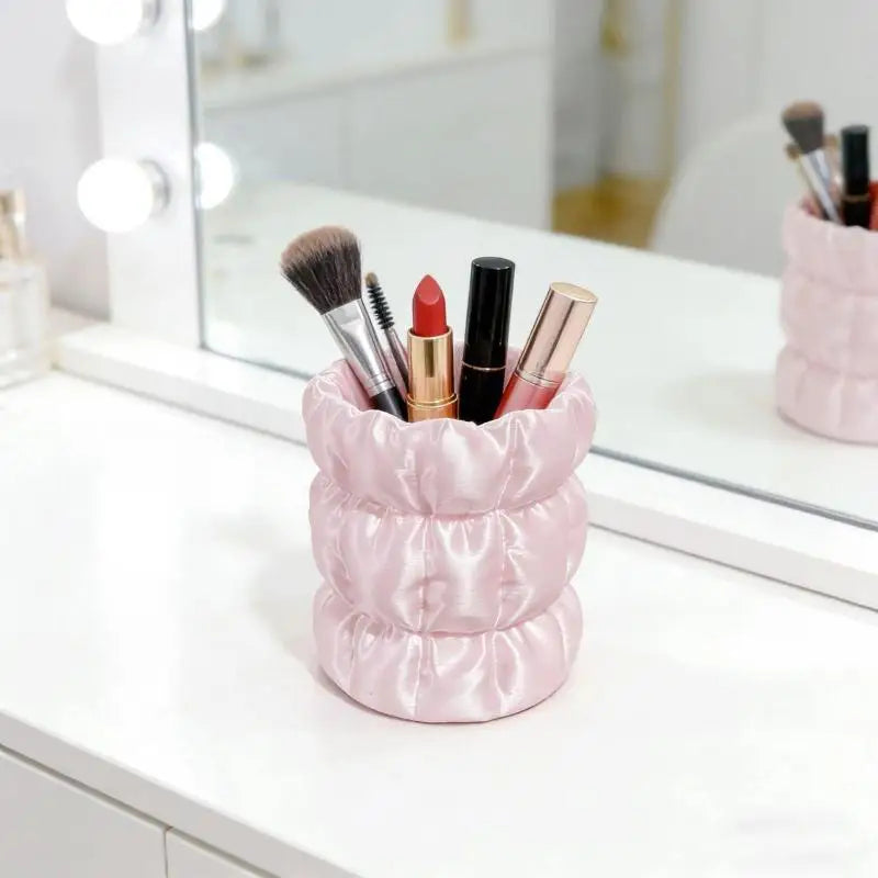 Makeup Brush Storage Holder Premium Elegant Large Capacity — product photo 4 of 6