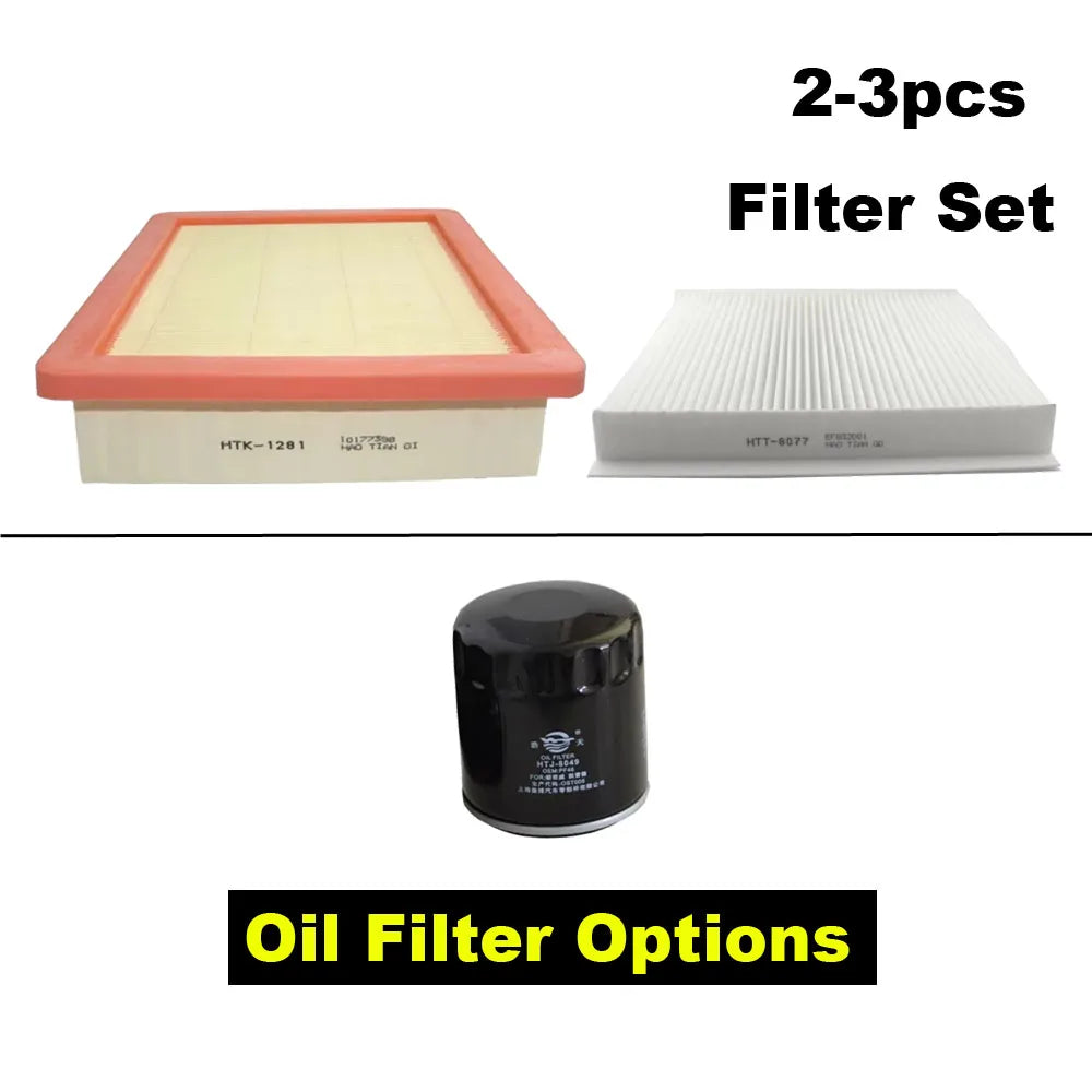 2-3pcs Filter Set For MG eHS GS HS — product photo 2 of 6