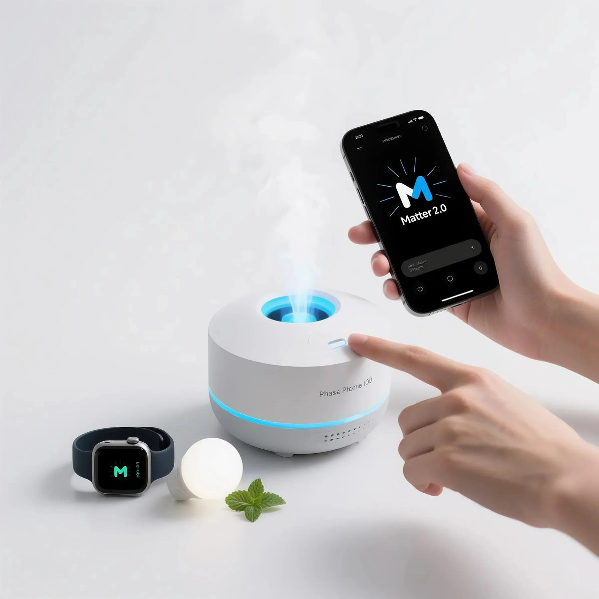 Portable With LED Light Acceleration Switch Button Home