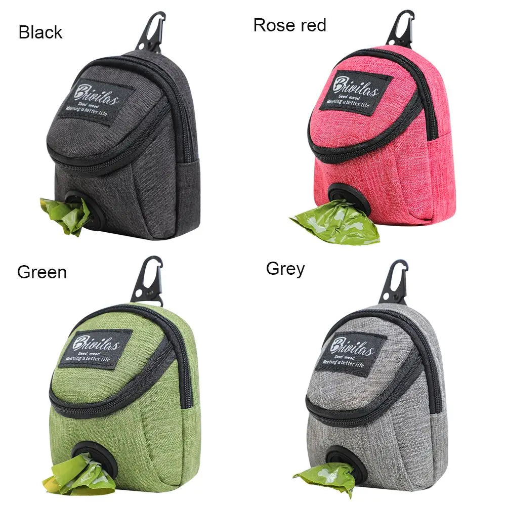 Pet Dog treat pouch Portable Multifunction Dog training — product photo 3 of 6