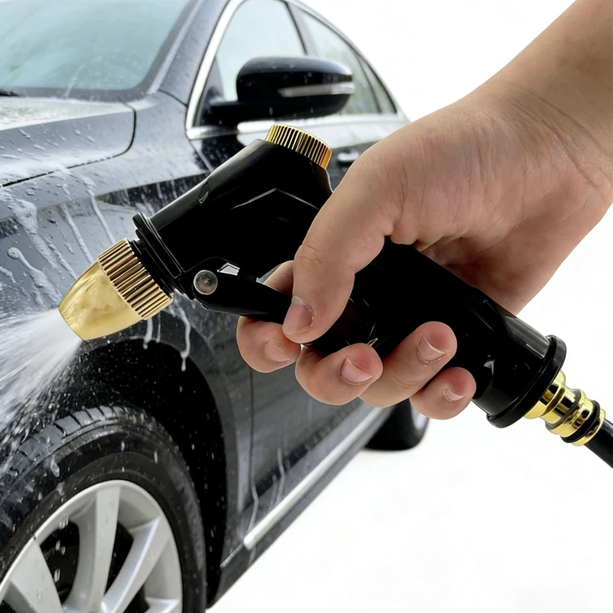 High-Pressure Car Washing Gun Garden Sprinkler Hose Nozzle — product photo 6 of 6