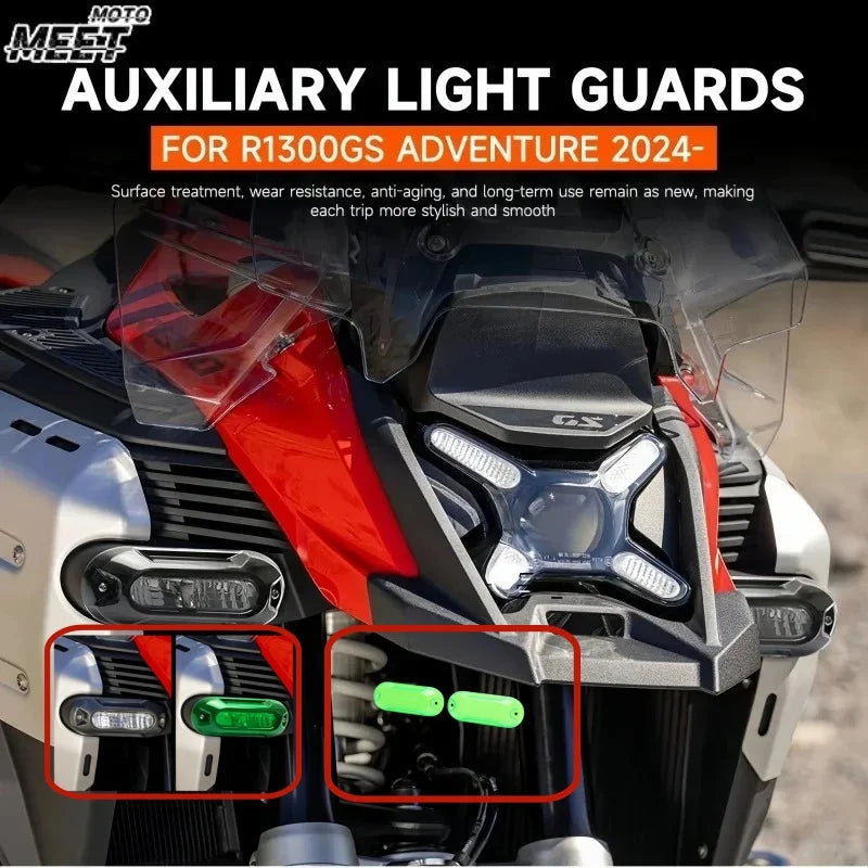 LED Auxiliary Light Protector Grille Cover — main product photo