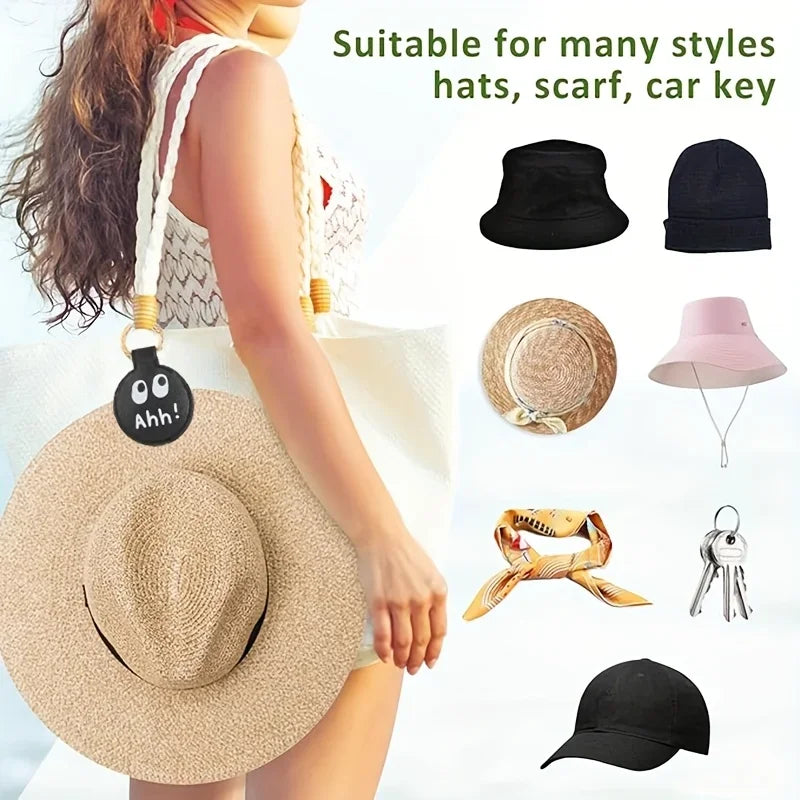 Fashionable Big Eyes Hat Storage Clip Cute Portable — product photo 4 of 6
