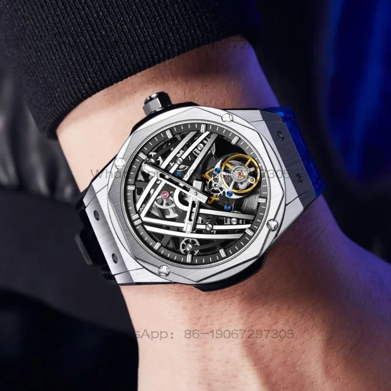Fashion Waterproof Hollow Trend Watch Men's Watch — product photo 2 of 6