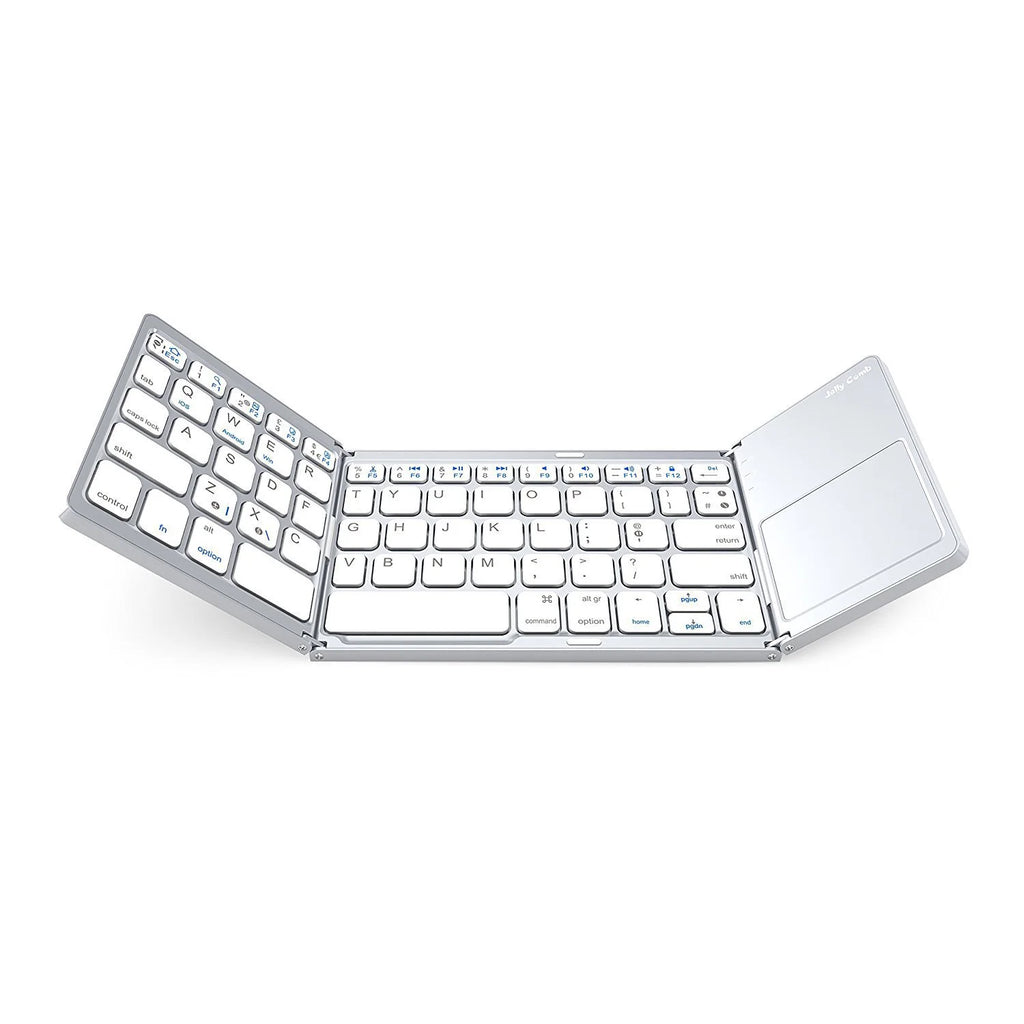 Foldable Bluetooth Keyboard With Touchpad For Android iOS — product photo 3 of 6