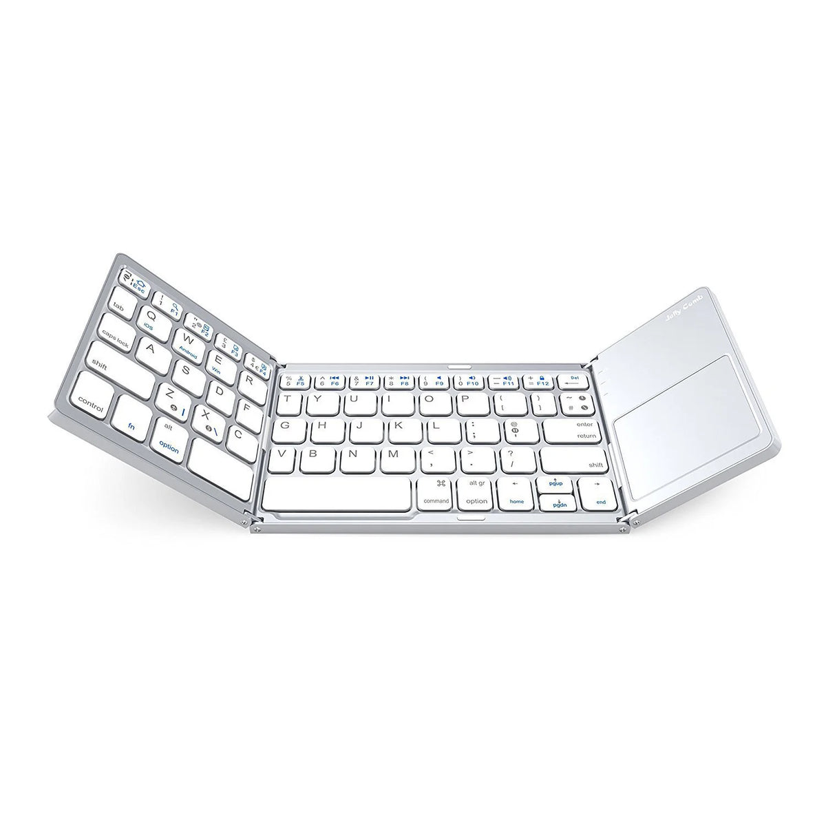 Foldable Bluetooth Keyboard With Touchpad For Android iOS — product photo 3 of 6