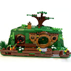 Magic Green Underground Cottage Craft Model With Flower — product photo 4 of 6