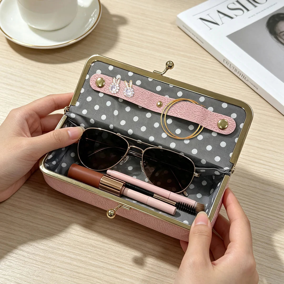 Long makeup & glasses case — product photo 3 of 6