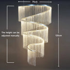 Modern LED Line Lamp Wedding Props Decoration Hall — product photo 2 of 6