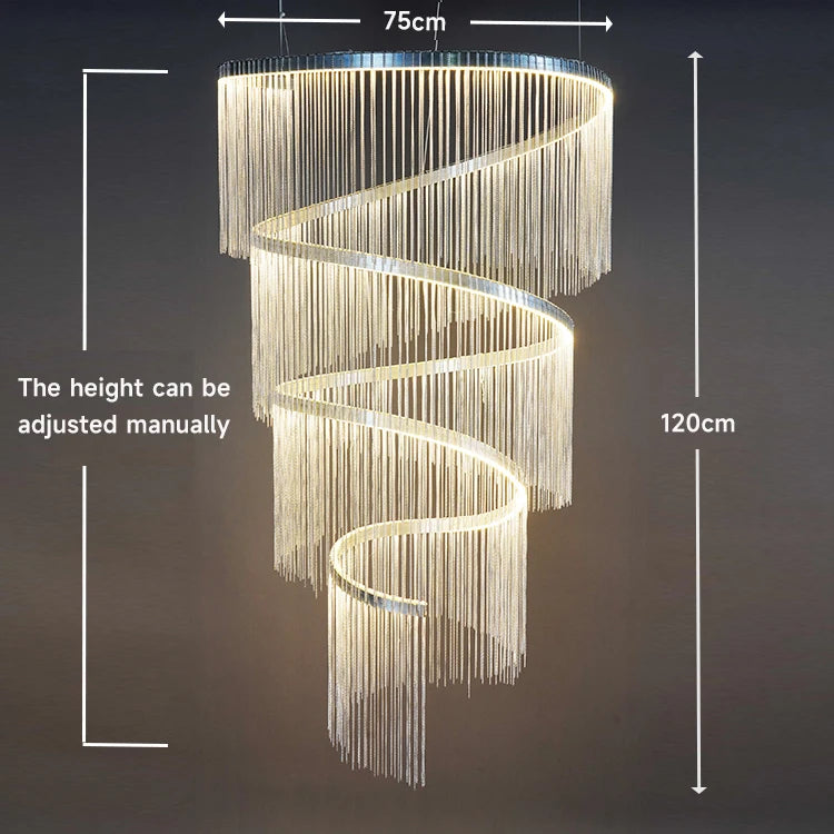 Modern LED Line Lamp Wedding Props Decoration Hall — product photo 2 of 6