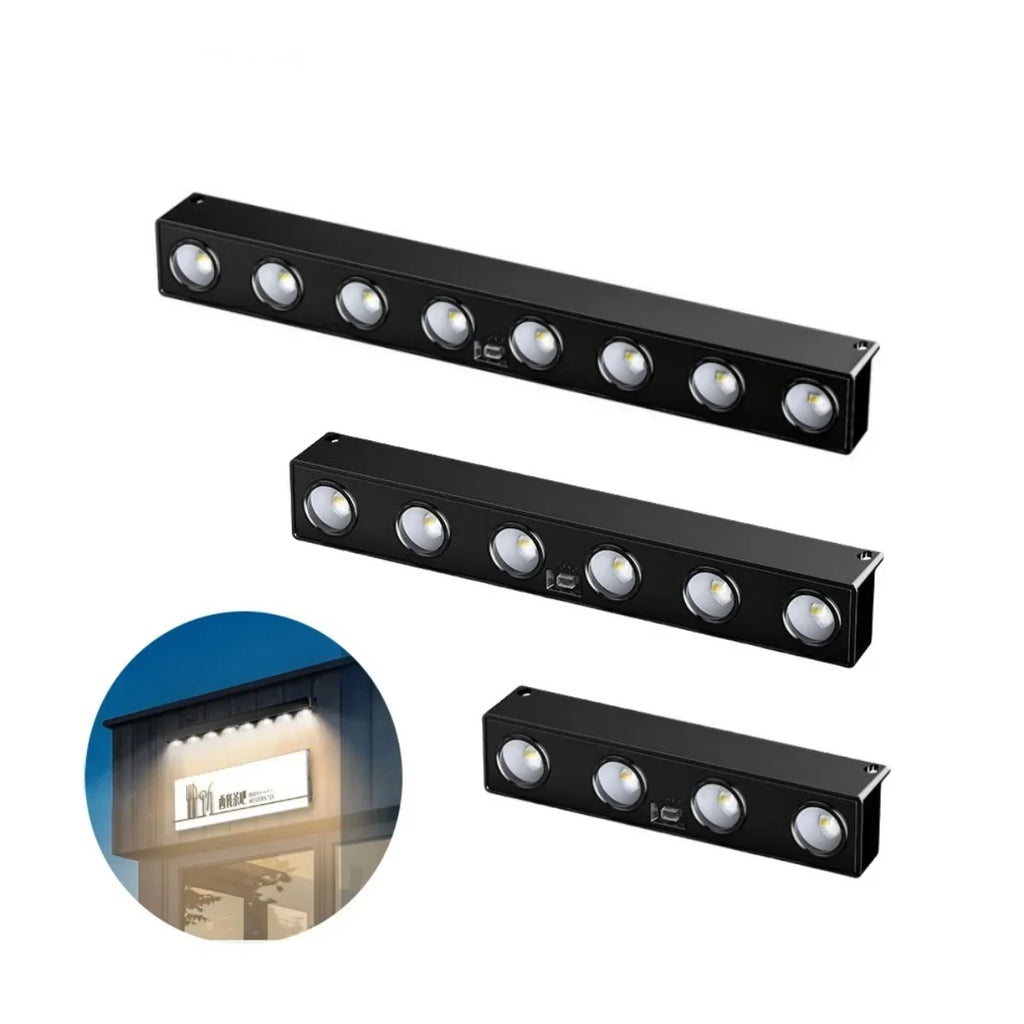 4/6/8LED Solar Wall Light Outdoor Waterproof Garden Decora — product photo 2 of 6