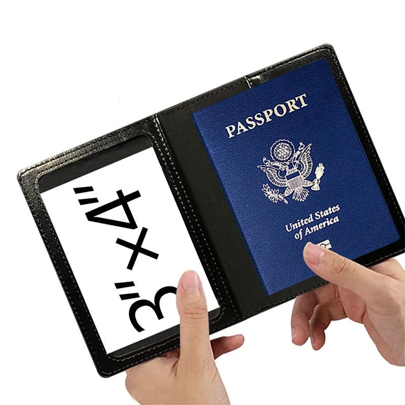 Passport Holder Cover Wallet Travel Essentials RFID Blocking — product photo 4 of 6