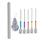 Complete Punch Needle Embroidery Kit Beginner Friendly Plastic — product photo 2 of 6