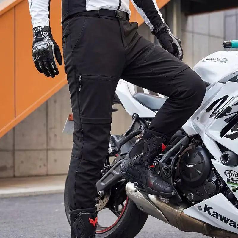 Men's Summer Breathable Motorcycle Riding Pants DUHAN Knight — product photo 2 of 4