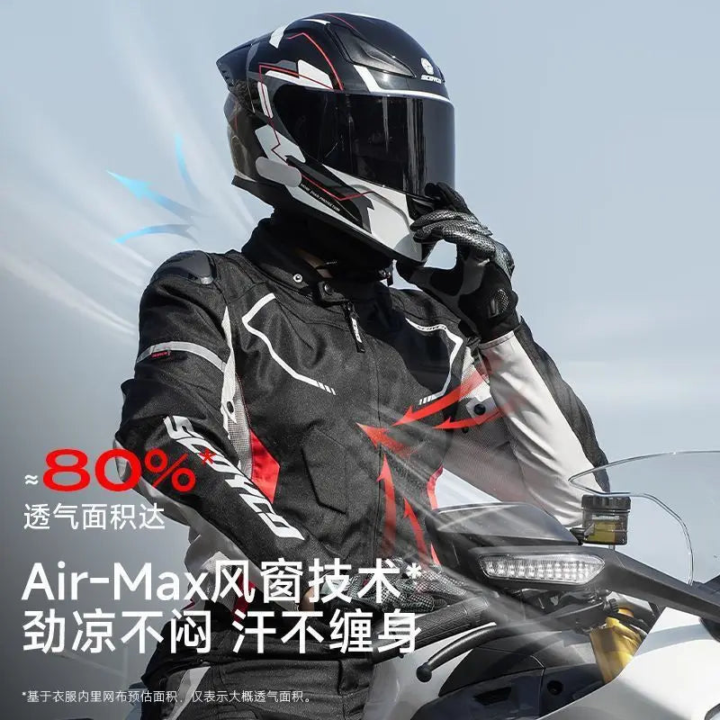 SCOYCO JK321 Motorcycle Jacket Summer Breathable Motorbike Rider — product photo 3 of 6